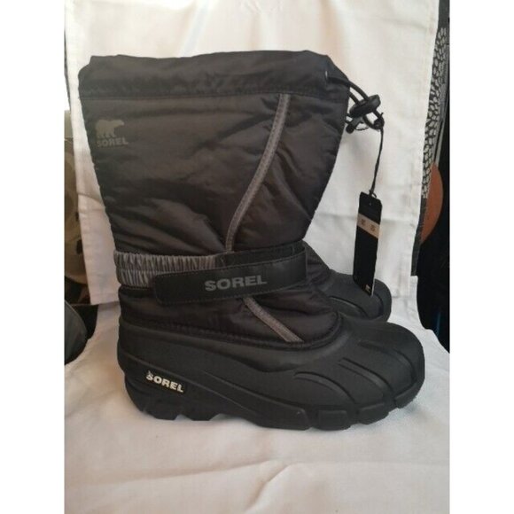 SOREL Flurry Weather Resistant Snow Boot Kid's Size 5 - Picture 1 of 16